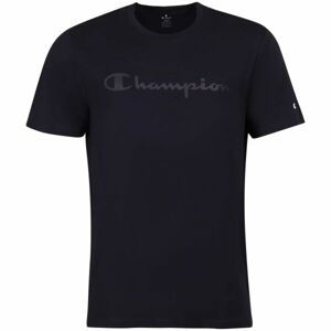 Champion CREWNECK LOGO T-SHIRT Pánske tričko, tmavo modrá, veľkosť XXL