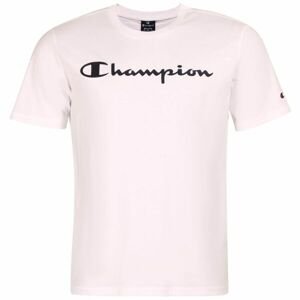 Champion CREWNECK LOGO T-SHIRT Pánske tričko, biela, veľkosť L