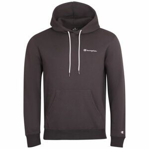 Champion FALL POLY FLEECE HOODED SWEATSHIRT Pánska mikina, tmavo sivá, veľkosť S