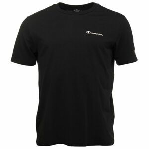 Champion CREWNECK T-SHIRT Pánske tričko, čierna, veľkosť S