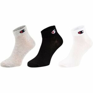 Champion 3PK QUARTER SOCKS  Ponožky, biela, veľkosť 35-38