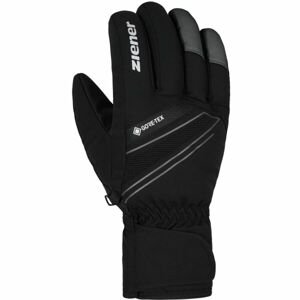 Ziener GUNAR GTX Skialpové a horolezecké rukavice, čierna, veľkosť 9.5
