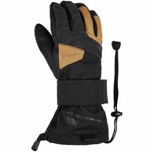 Ziener MAXIMUS AS Snowboardové rukavice, čierna, veľkosť 9.5