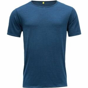 Devold SULA MAN TEE Pánske tričko, modrá, veľkosť