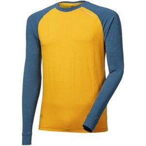 PROGRESS CC NDR Pánske funkčné tričko s dlhým rukávom, žltá, veľkosť XXL