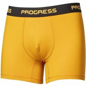 PROGRESS CC SKN Pánske funkčné boxerky, žltá, veľkosť L