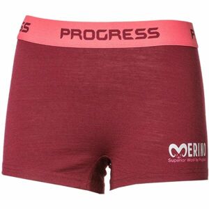 PROGRESS MW SKNZ Dámske Merino boxerky, vínová, veľkosť S