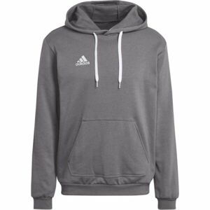 adidas ENT22 HOODY Pánska futbalová mikina, sivá, veľkosť M