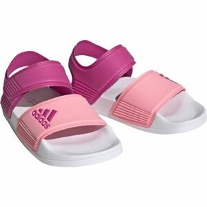 adidas ADILETTE SANDAL K Detské sandále, ružová, veľkosť 29