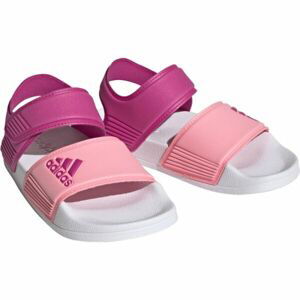 adidas ADILETTE SANDAL K Detské sandále, ružová, veľkosť