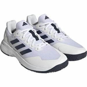 adidas GAMECOURT 2 M Pánska tenisová obuv, biela, veľkosť 41 1/3