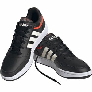 adidas HOOPS 3.0 Pánska obuv na voľný čas, čierna, veľkosť 45 1/3