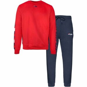 Fila BRUSHED COTTON FLEECE CREW Pánske pyžamo, tmavo modrá, veľkosť M