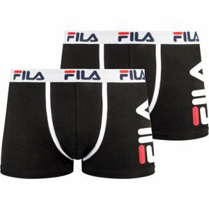 Fila BOXER 2-PACK M Pánske boxerky, čierna, veľkosť S