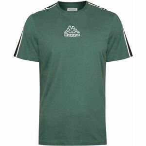 Kappa LOGO DARKZ Pánske tričko, zelená, veľkosť XXL