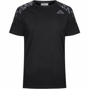 Kappa LOGO DAZERO Pánske tričko, čierna, veľkosť S