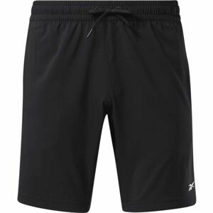 Reebok WOR WOVEN SHORT Pánske kraťasy, čierna, veľkosť L