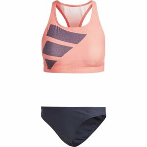 adidas BIG BARS BIKINI Dámske dvojdielne plavky, oranžová, veľkosť 44