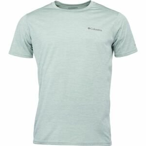 Columbia ALPINE CHILL™ ZERO SHORT SLEEVE CREW Pánske funkčné tričko, svetlo zelená, veľkosť M
