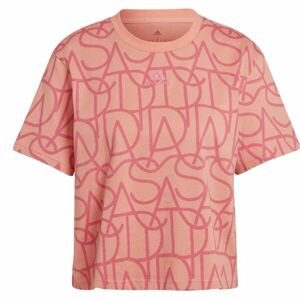 adidas BLUV Q2 BOYF T Dámske tričko, ružová, veľkosť L