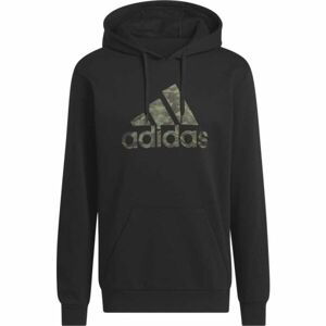 adidas CAMO HD Pánska mikina, čierna, veľkosť L