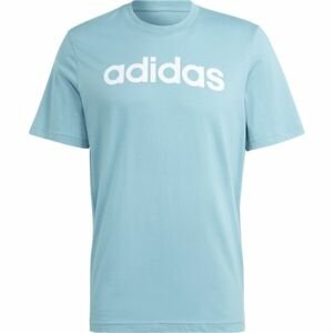 adidas LIN SJ TEE Pánske tričko, svetlomodrá, veľkosť