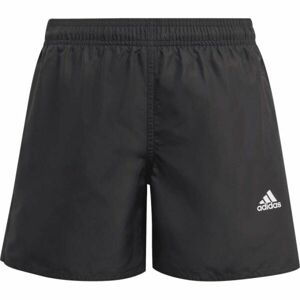 adidas BOS SHORTS Chlapčenské plavecké šortky, čierna, veľkosť 128