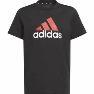 adidas U BL 2 TEE Chlapčenské tričko, čierna, veľkosť 152