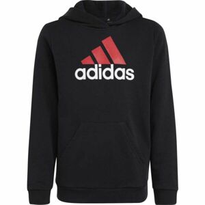 adidas U BL 2 HOODIE Chlapčenská mikina, čierna, veľkosť 152