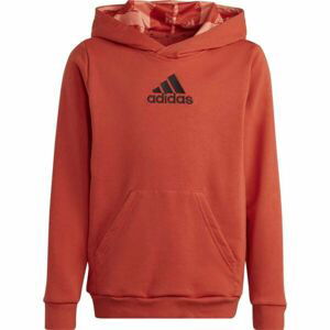 adidas U BLUV HD Q2 Detská  mikina, oranžová, veľkosť 152