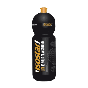 Isostar BIDON FINISHER 650 ml Športová fľaša, čierna, veľkosť