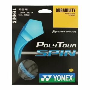 Yonex POLY TOUR SPIN Tenisový výplet, modrá, veľkosť os