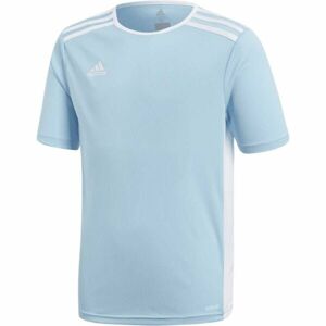 adidas ENTRADA 18 JSYY Chlapčenský futbalový dres, svetlomodrá, veľkosť 140