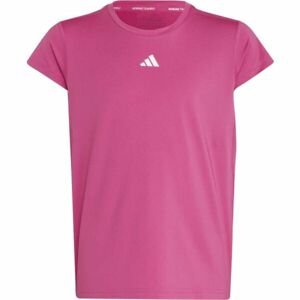 adidas Dievčenské tréningové tričko Dievčenské tréningové tričko, ružová, veľkosť 170