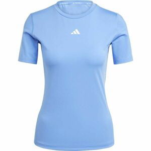 adidas TF TRAIN T Dámske športové tričko, modrá, veľkosť S