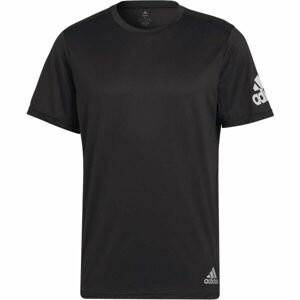 adidas RUN IT TEE Pánske bežecké tričko, čierna, veľkosť XXL