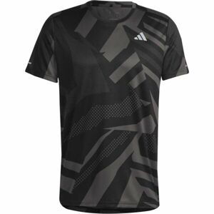 adidas OTR SEASONAL T Pánske bežecké tričko, čierna, veľkosť XL