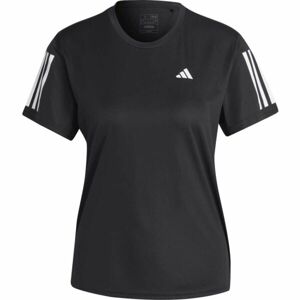 adidas OWN THE RUN TEE Dámske bežecké tričko, čierna, veľkosť S