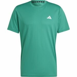 adidas TR-ES BASE T Pánske športové tričko, zelená, veľkosť