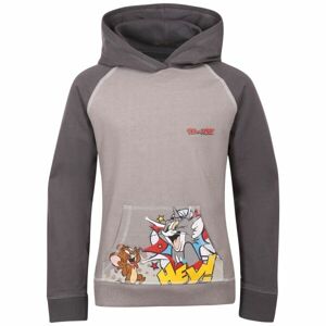 TOM AND JERRY TOM JERRY SMILE HOODIE-B Detská mikina, tmavo sivá, veľkosť 164-170