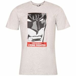 Warner Bros BATMAN FIGHT Pánske tričko, sivá, veľkosť XXL