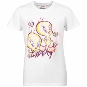 LOONEY TUNES TWEETY RICH Detské tričko, biela, veľkosť 140-146