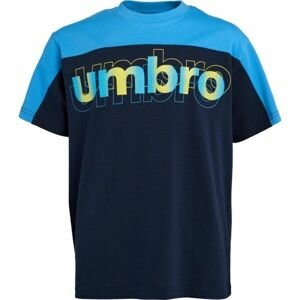 Umbro JONY Chlapčenské tričko, tmavo modrá, veľkosť 116-122