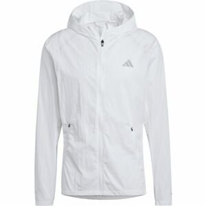 adidas Pánska bežecká bunda Pánska bežecká bunda, biela, veľkosť S