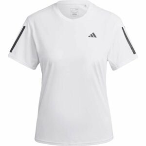 adidas OWN THE RUN TEE Dámske bežecké tričko, biela, veľkosť L