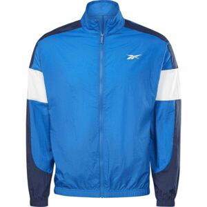 Reebok TRAIN WOVEN JACKET Pánska bunda, modrá, veľkosť M