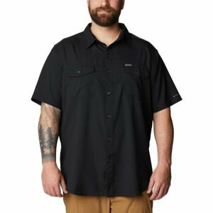Columbia Pánska košeľa Pánska košeľa, čierna, veľkosť 4x