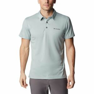 Columbia TRIPLE CANYON TECH POLO Pánske polo tričko, sivá, veľkosť XXL