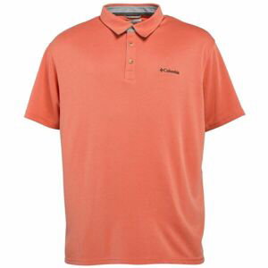 Columbia NELSON POINT POLO Pánske polo tričko, oranžová, veľkosť XXL