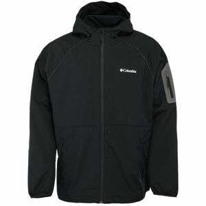 Columbia TALL HEIGHTS HOODED SOFT Pánska softshellová bunda, čierna, veľkosť 4x